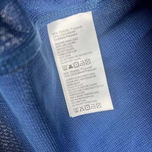 Tommy Bahama Island Zone V Neck Coastal Crest Men’s 2XLB Blue - Picture 4 of 10